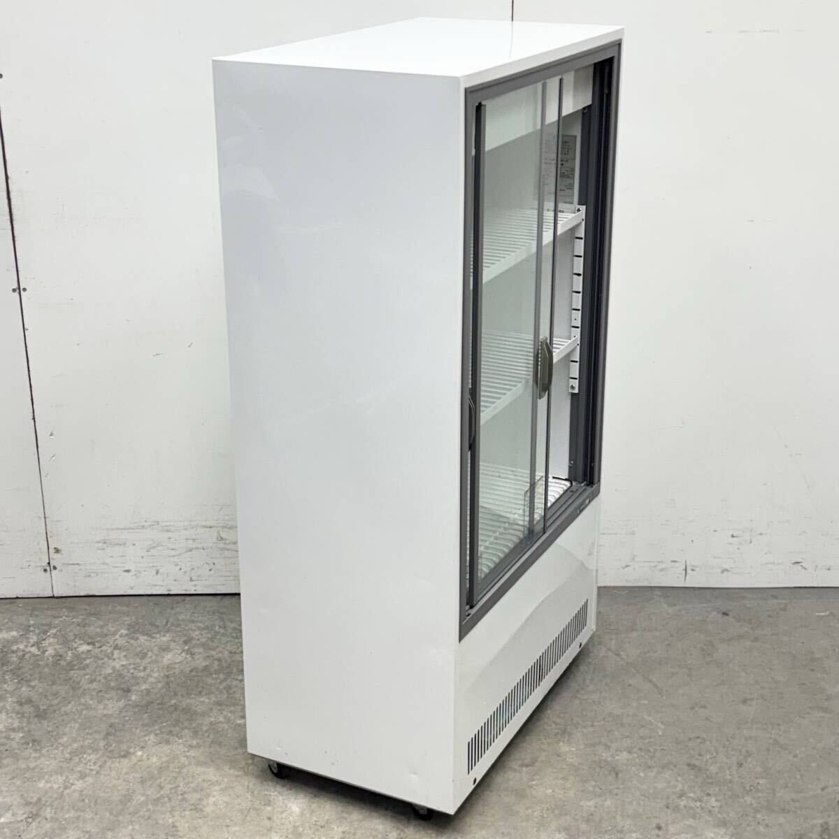サンデン 冷蔵ショーケース MUS-S54X-B W600×D550×H1395 100V ドリンク