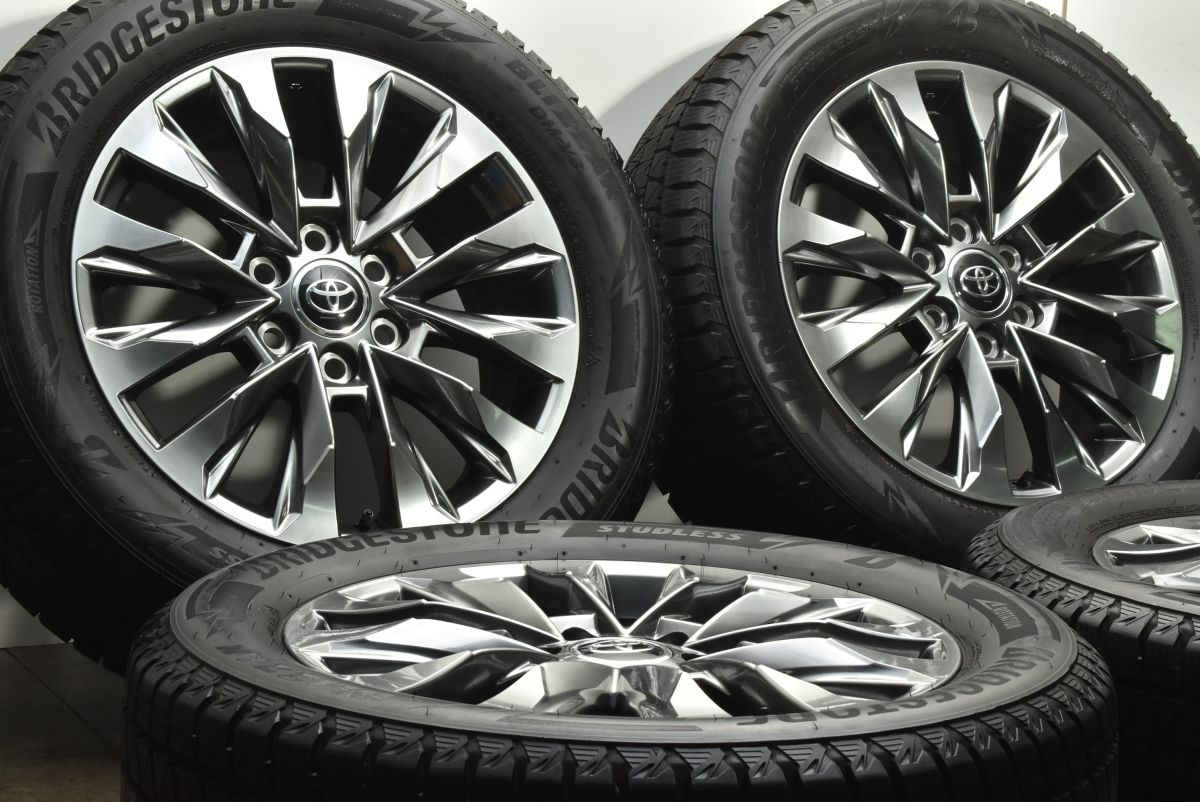 バリ溝 美品】トヨタ ランドクルーザー300 ZX 純正 20in 8J+60 PCD139