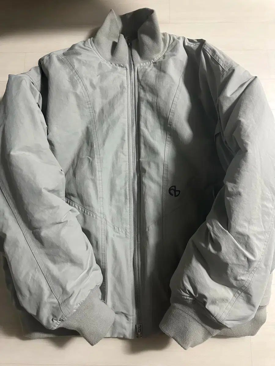 NOMANUAL MA-1 ブルゾン セール セージ グレー M