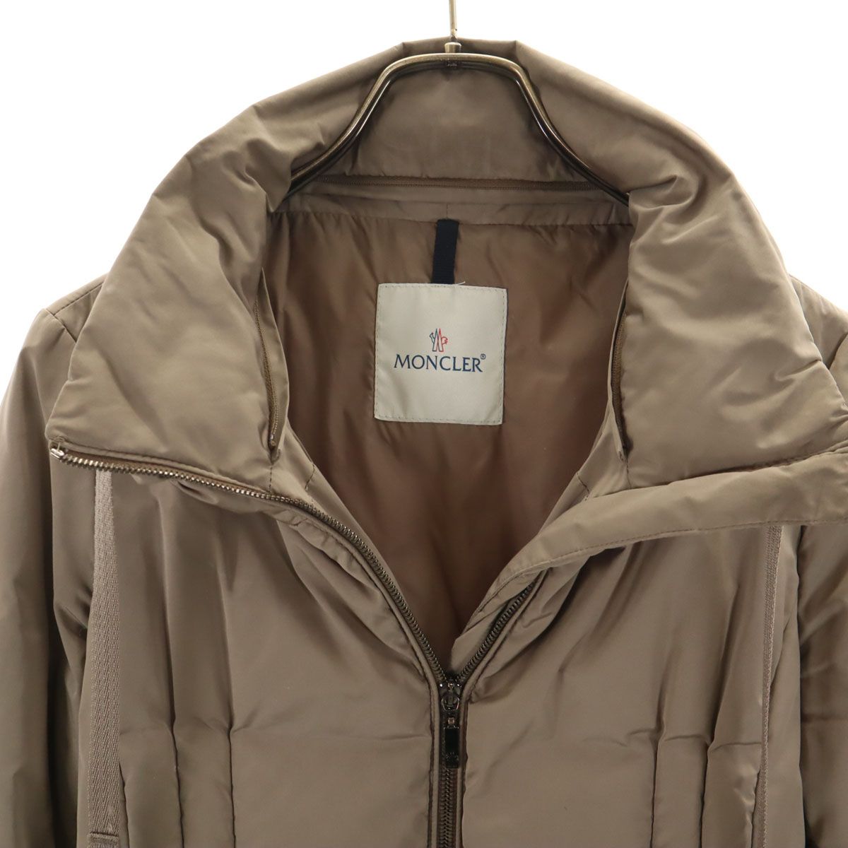 MONCLER モンクレール ブルガリア製 ダウンコート 1 グレージュ