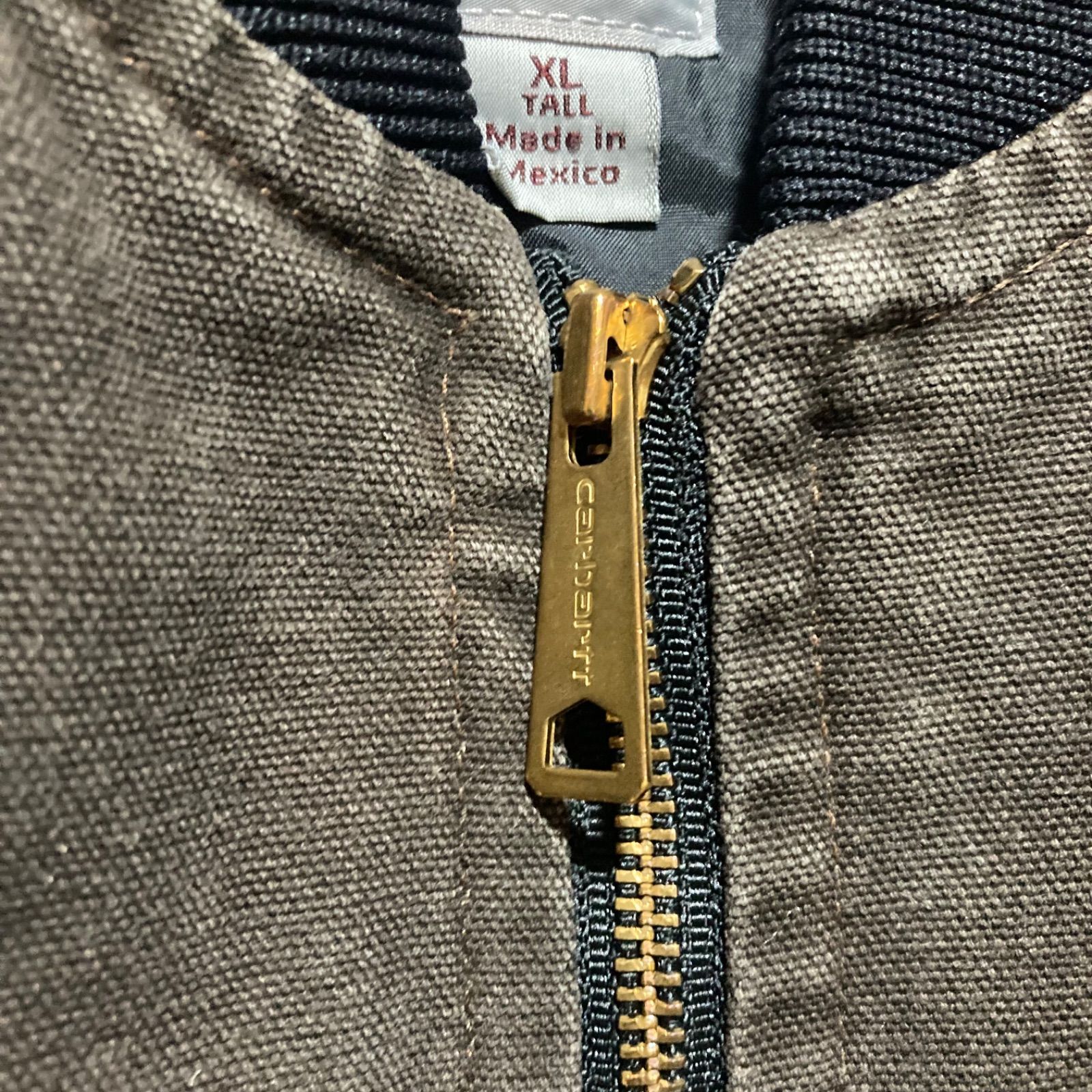 CARHARTT ダックベスト XL Tall ダークブラウン カーハート DUCK VEST