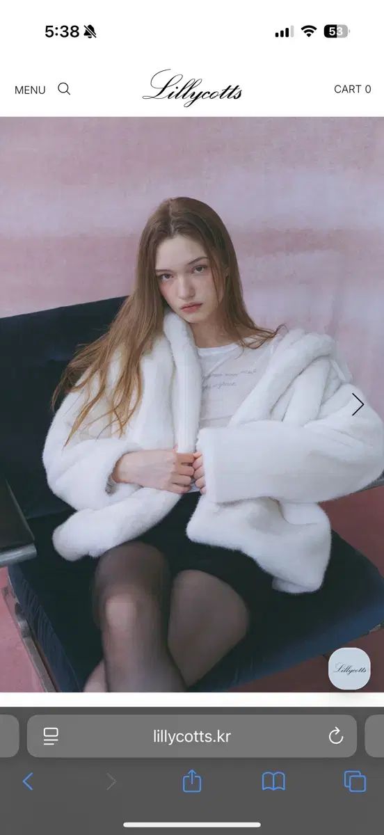 リリーコーツ ウェンディ ファー ジャケット