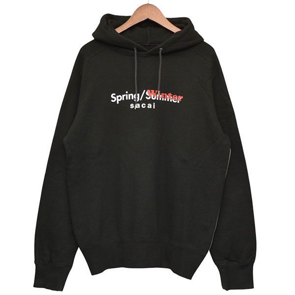 sacai サカイ 2019SS SPRING WINTER HOODIE プリントプルオーバー