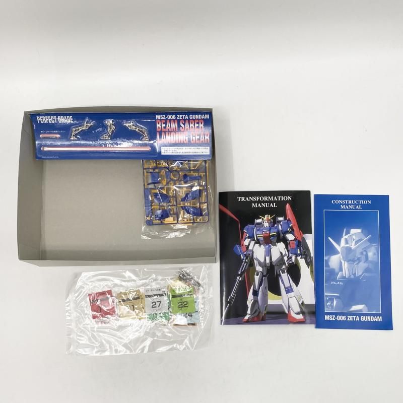 中古】未組立 PG 1/60 MSZ-006 ゼータガンダム バンダイ 機動戦士Z