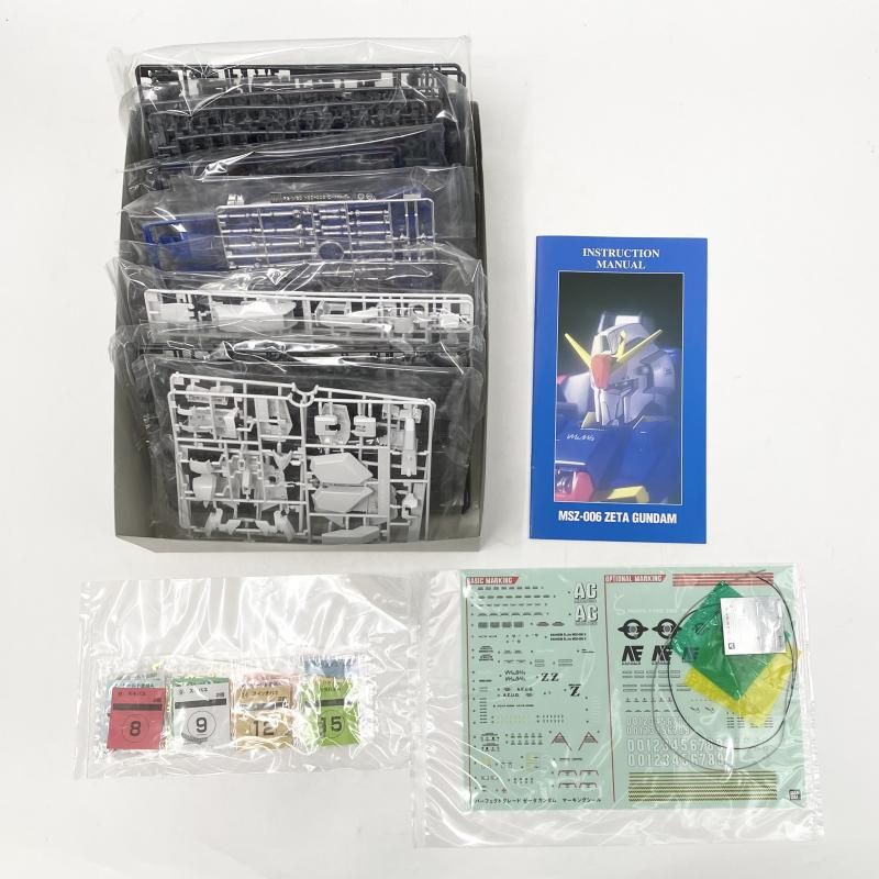 中古】未組立 PG 1/60 MSZ-006 ゼータガンダム バンダイ 機動戦士Z