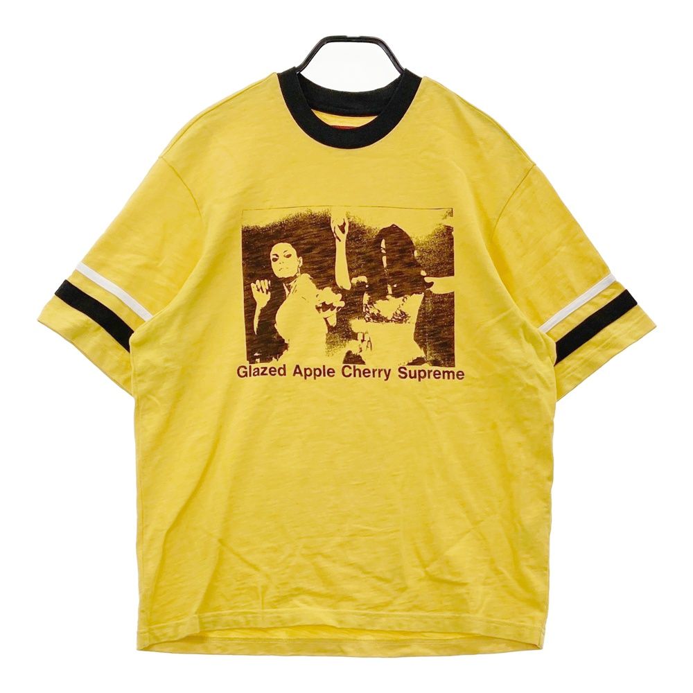 SUPREME シュプリーム 23AW Tシャツ Glazed Athletic イエロー系 S [240101520284] メンズ