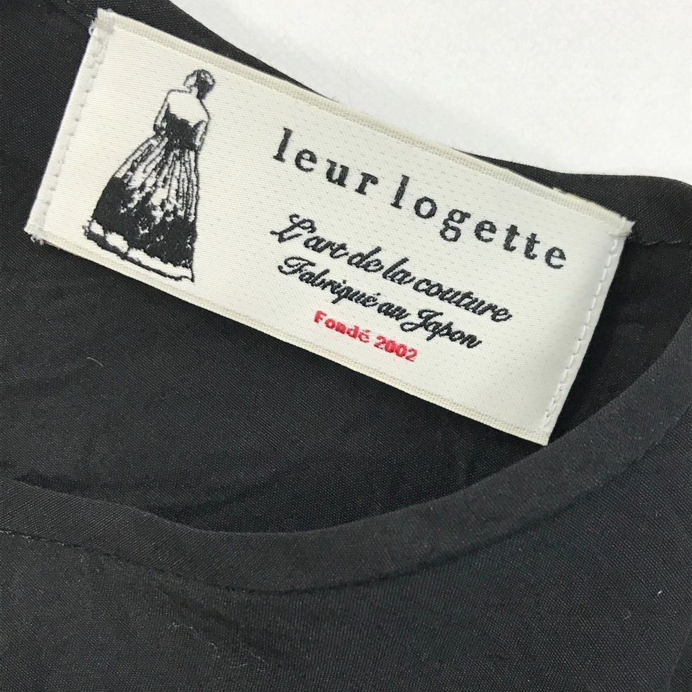 leur logette ルール ロジェット ブラウス ブラック系 0 [240101521484