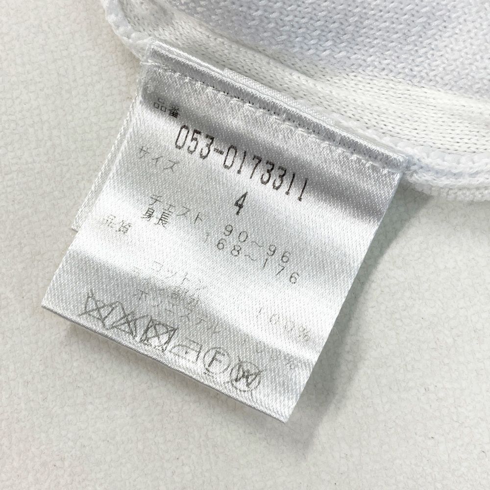 サイズ：4 PEARLY GATES パーリーゲイツ Vネック ニットベスト
