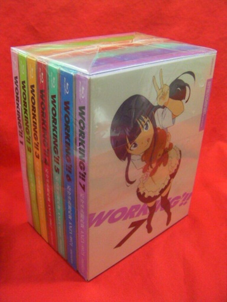 アニメBlu-ray WORKING'!! 完全生産限定版全7巻 セット - メルカリ
