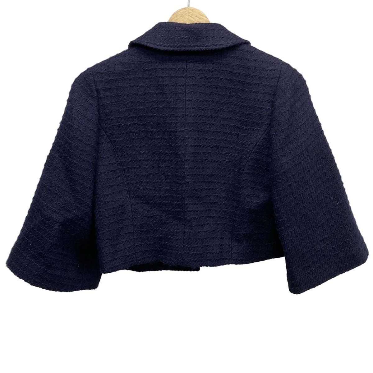 【Rene】ルネ　ブルゾン　36size 美品 Rene(ルネ) ジャケット サイズ36 S レディース美品 - ダークネイビー