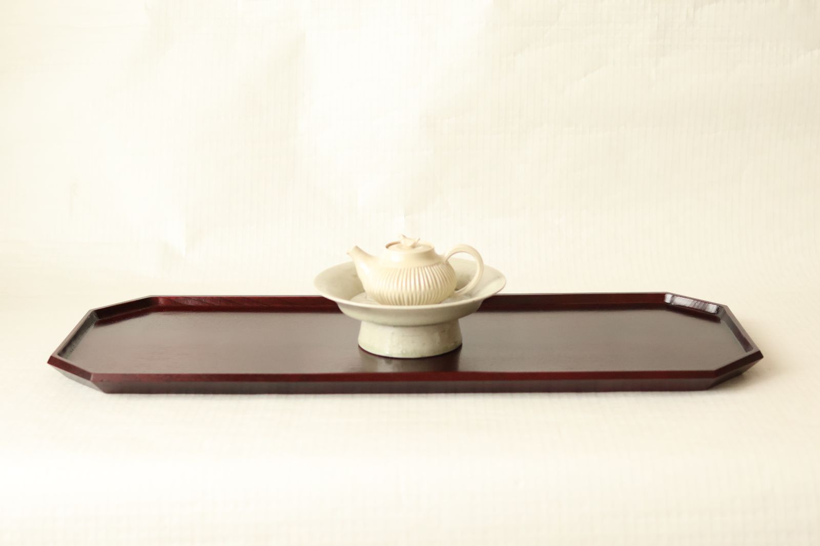 中国茶・煎茶道具 隅切盆 長盆 幅53㎝ 昭和中期時代物 - メルカリ