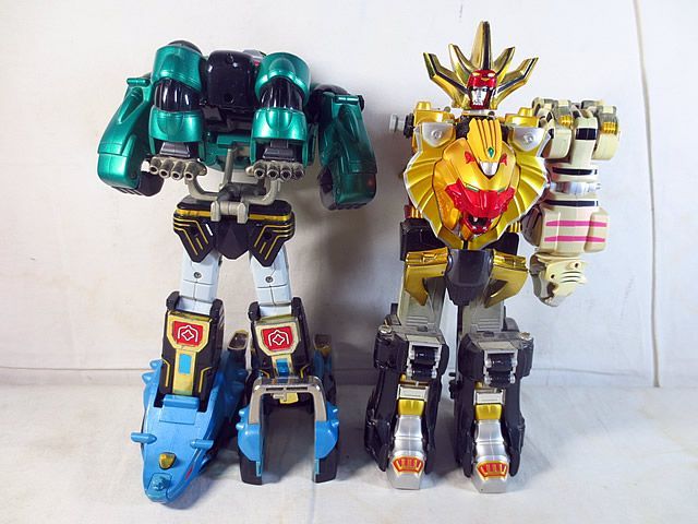 美品 バンダイ 百獣戦隊ガオレンジャー ガオキング ガオマッスル