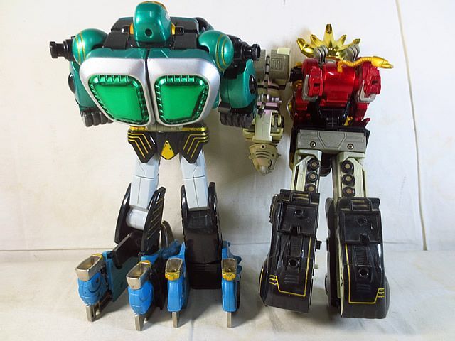 美品 バンダイ 百獣戦隊ガオレンジャー ガオキング ガオマッスル