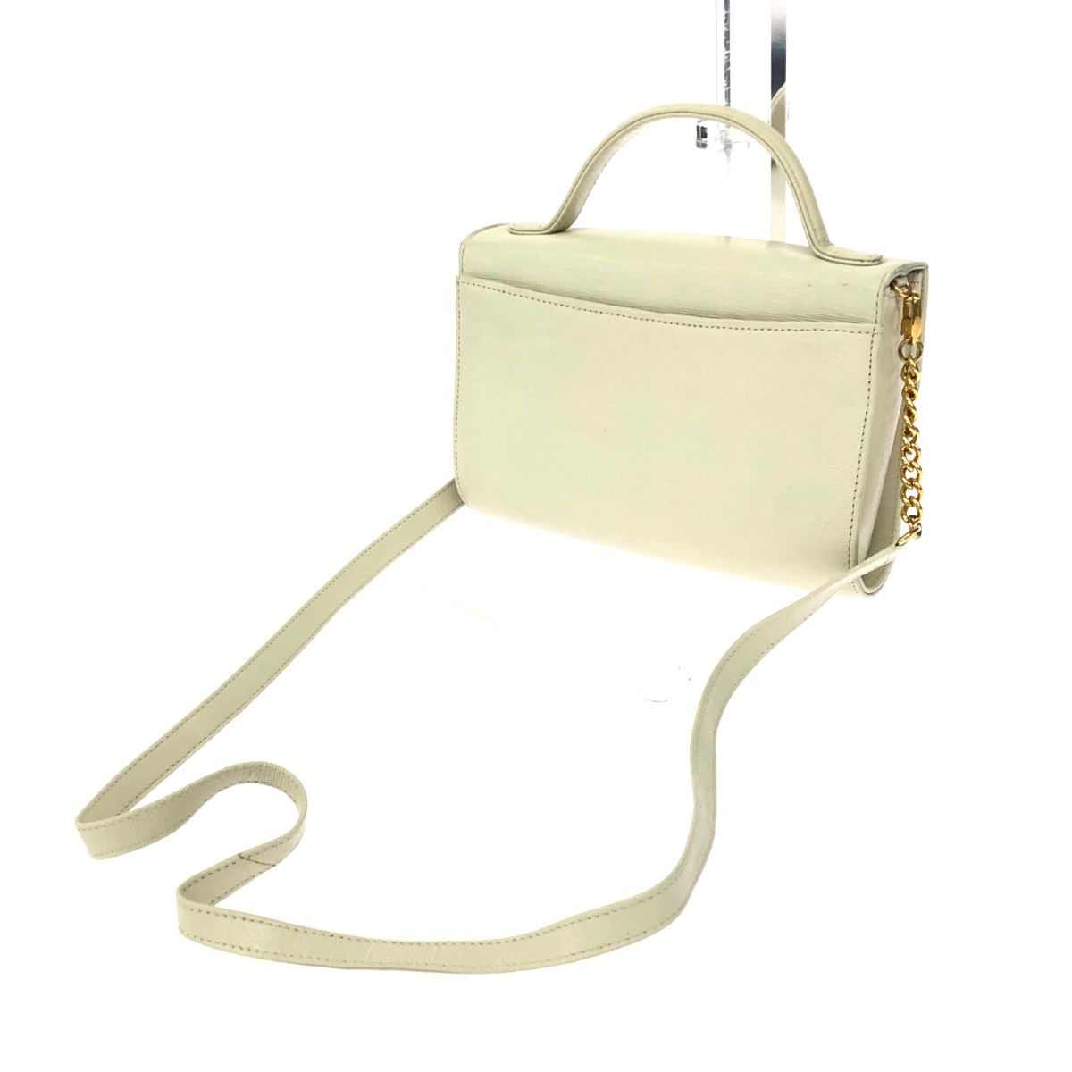 HANAE MORI ハナエモリ 購入 2WAYミニハンドバッグ サークル金具/HM