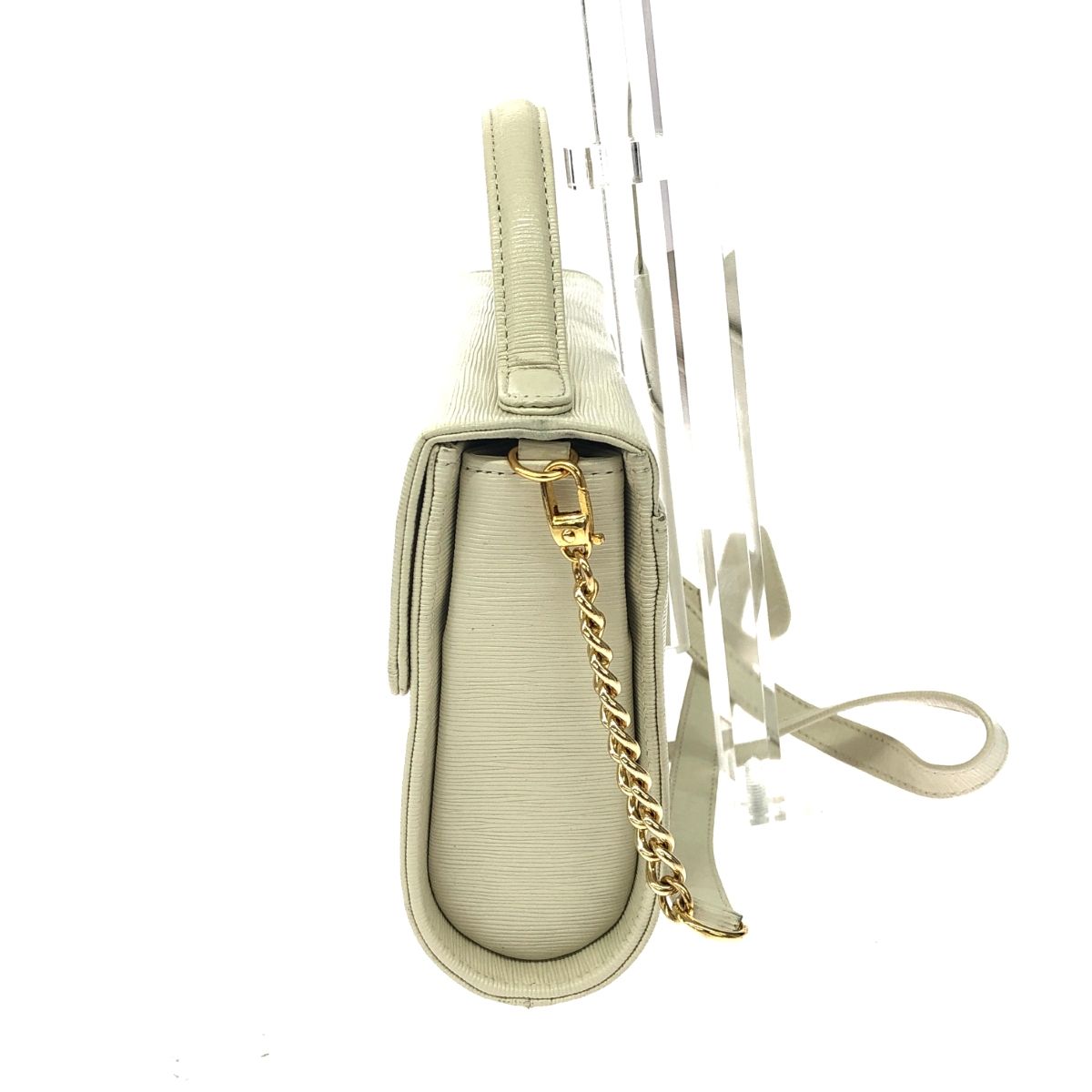 HANAE MORI ハナエモリ 購入 2WAYミニハンドバッグ サークル金具/HM