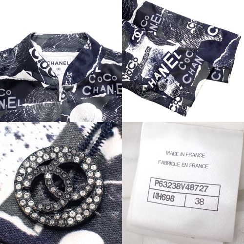 CHANEL(シャネル) カメリア ブルゾン アウター P63 ジャケット