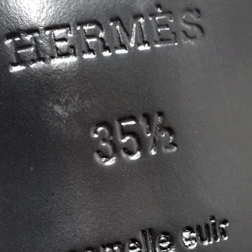 HERMES(エルメス) サンジェルマン ショートブーツ ブラック黒