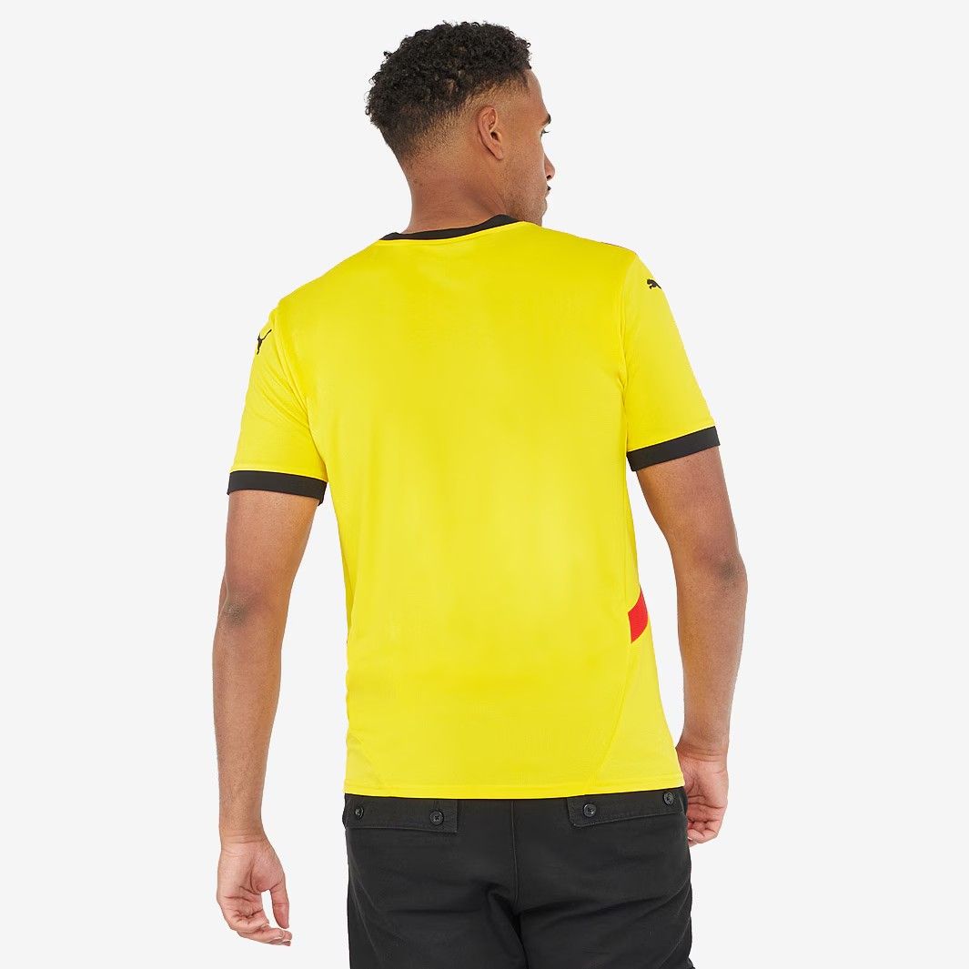 Puma RCランス 24 25 ホーム 半袖 ユニフォーム 赤 黄