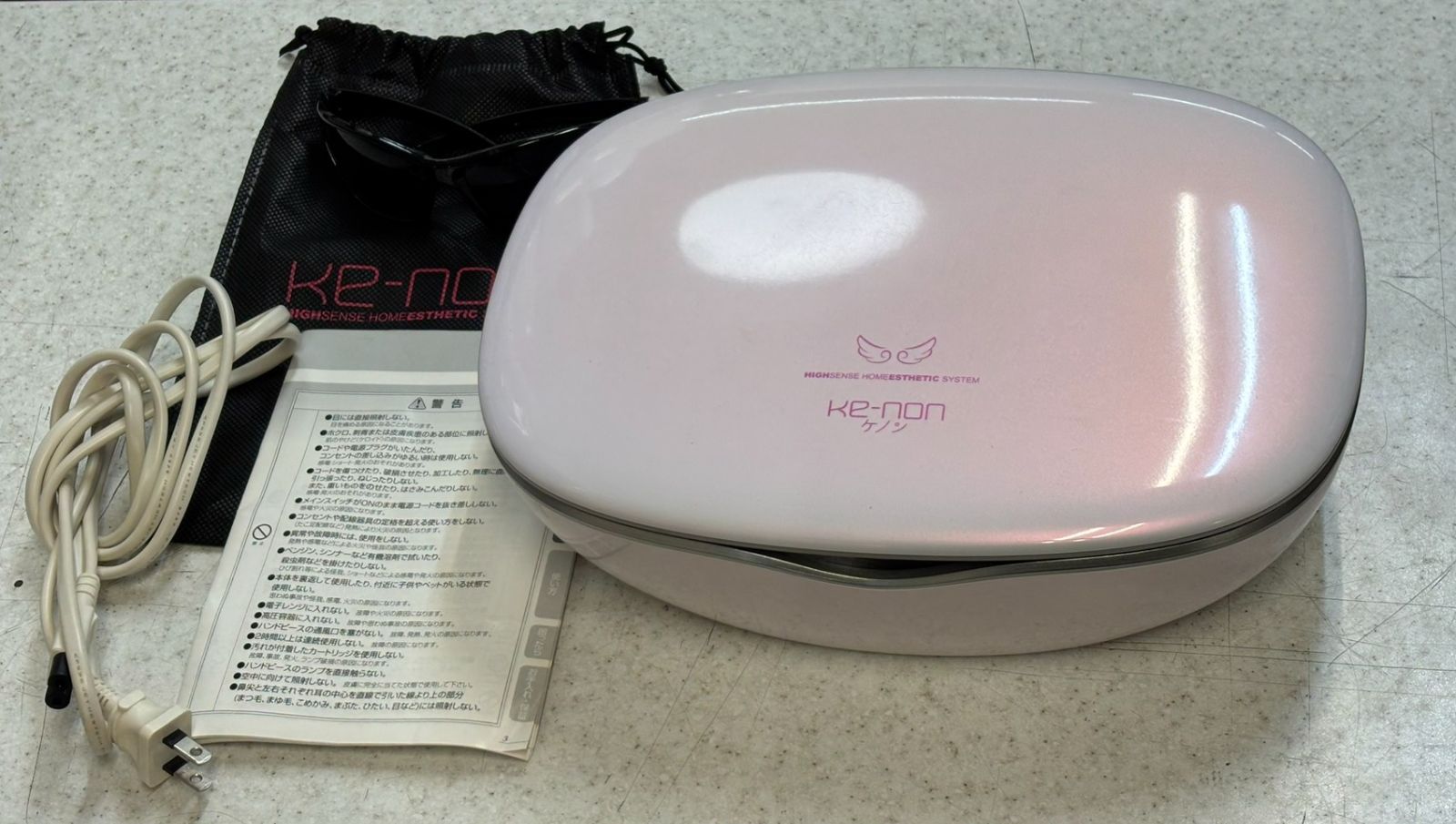 Ke non ケノン 脱毛器 Ver 8 4 2020年製 NIPL 2080