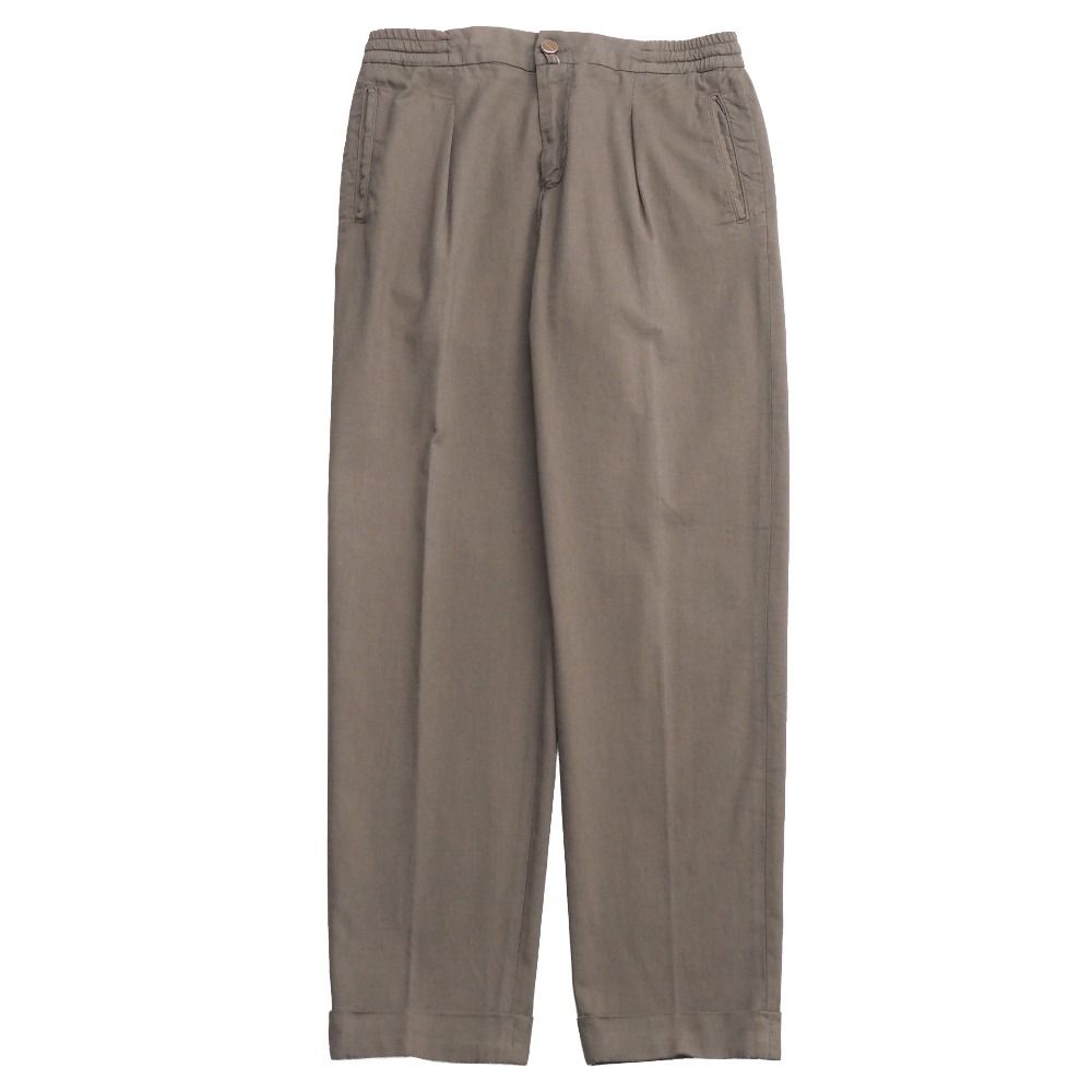 Kiton キートン パンツ サイズ32 スラックス コットン イージーパンツ イタリア製 ブランド古着 RA 6882