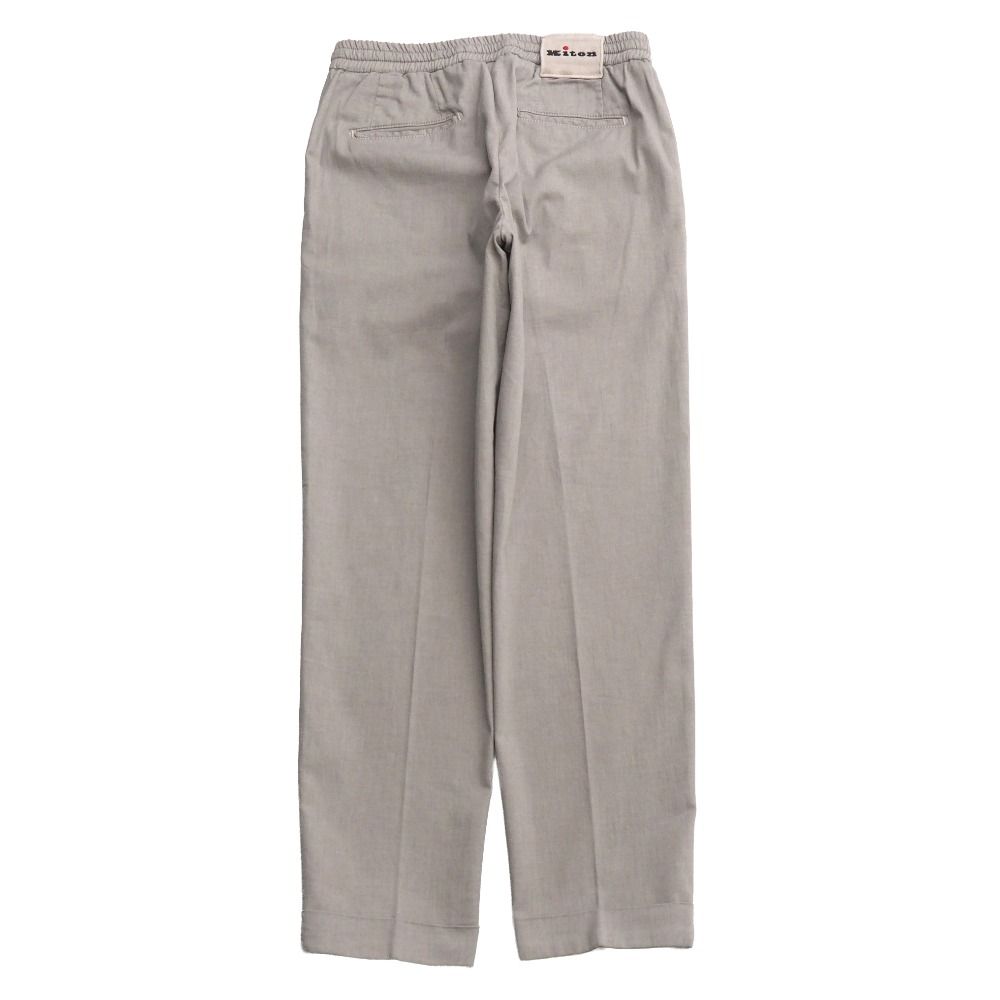 Kiton キートン パンツ サイズ32 スラックス コットン イージーパンツ イタリア製 ブランド古着 |RA 6885