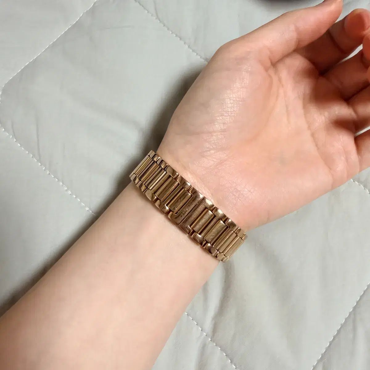 保証書O J.ESTINA ジェイエスティナ ローズゴールド 時計