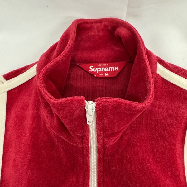 Supreme/シュプリーム【20SS】Grid Taping Velour Jacket/グリッド