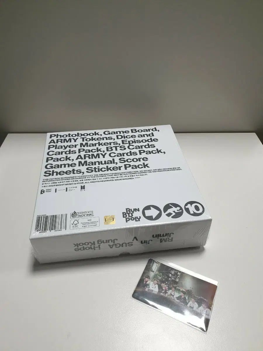 BTS RUN! ポリ ボードゲーム フルセット