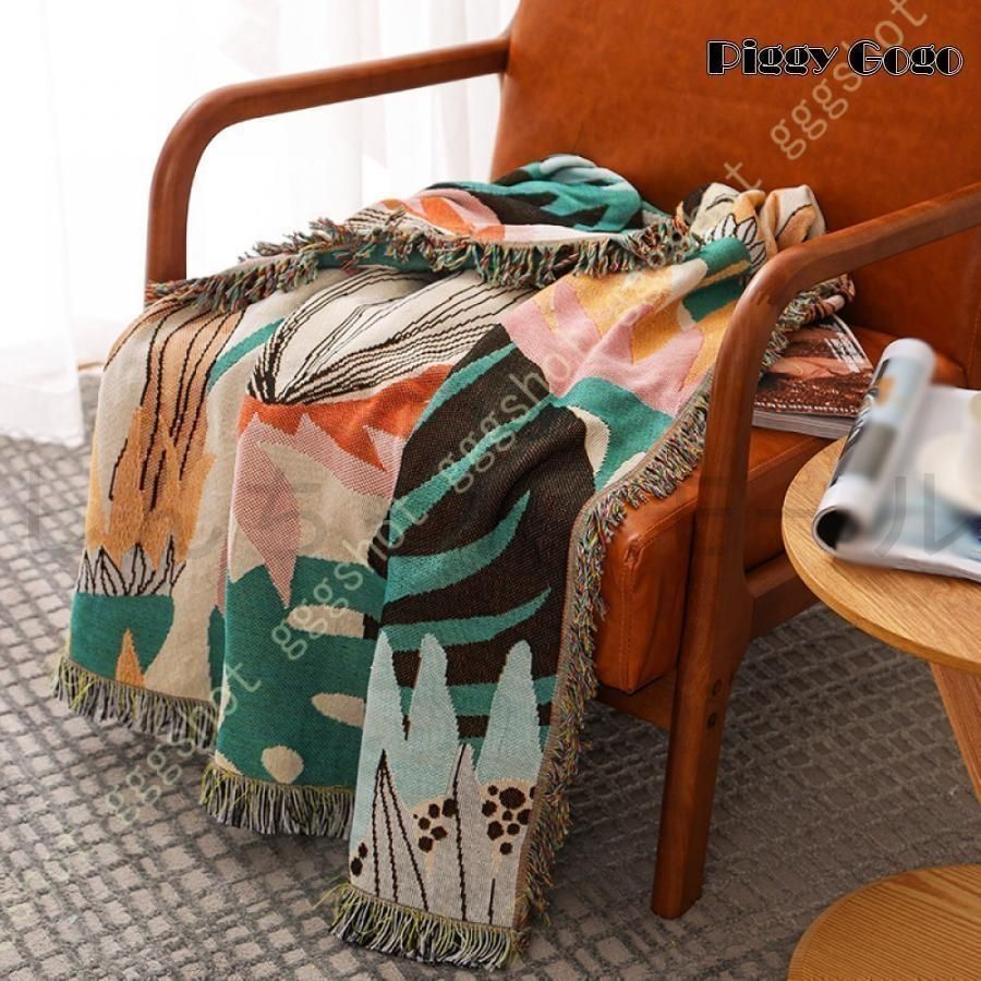 新品?未使用】 マルチカバー 綿 アジアン雑貨 ソファーカバー 掛ける