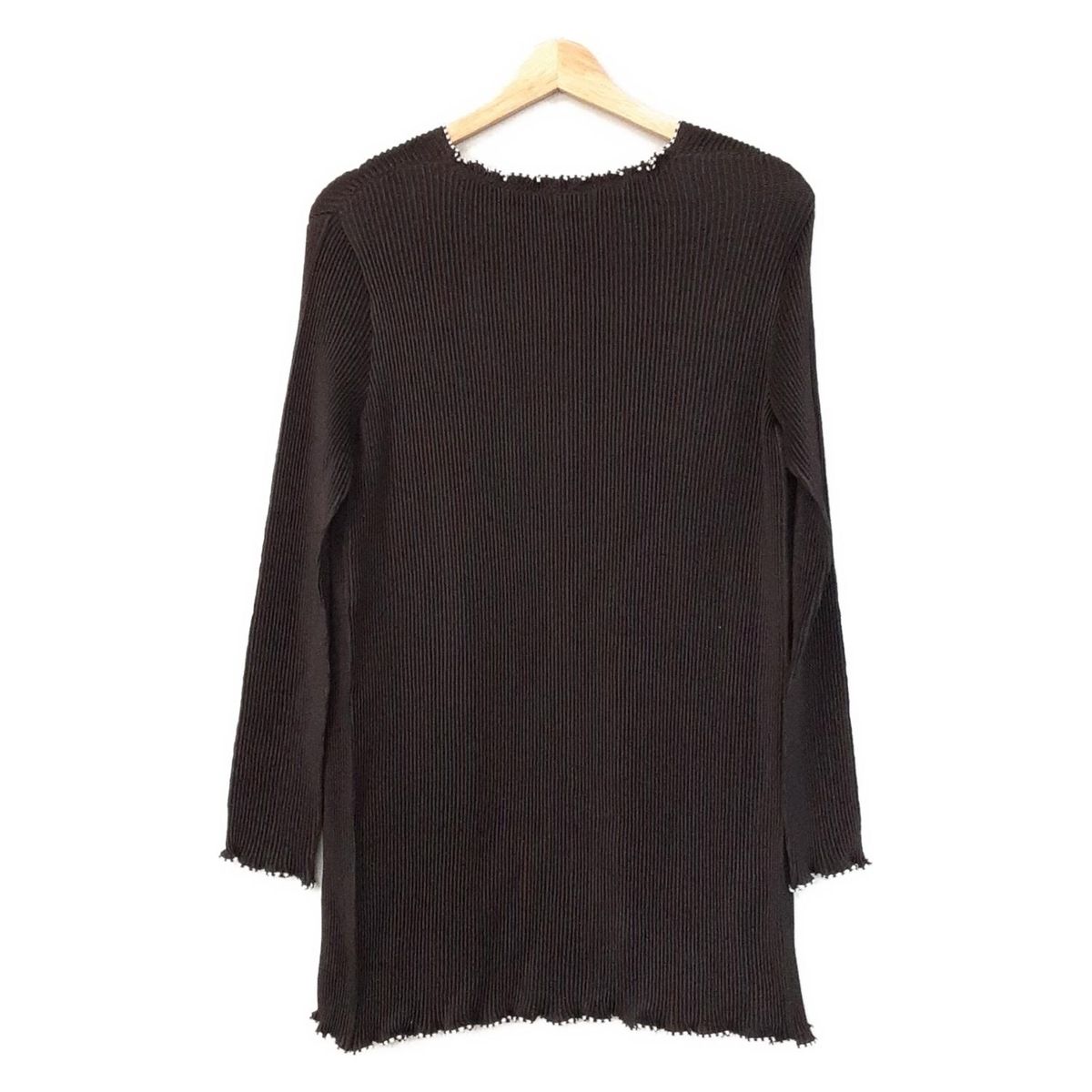 SPECCHIO(スペッチオ) カーディガン サイズ40 M レディース美品 黒×白