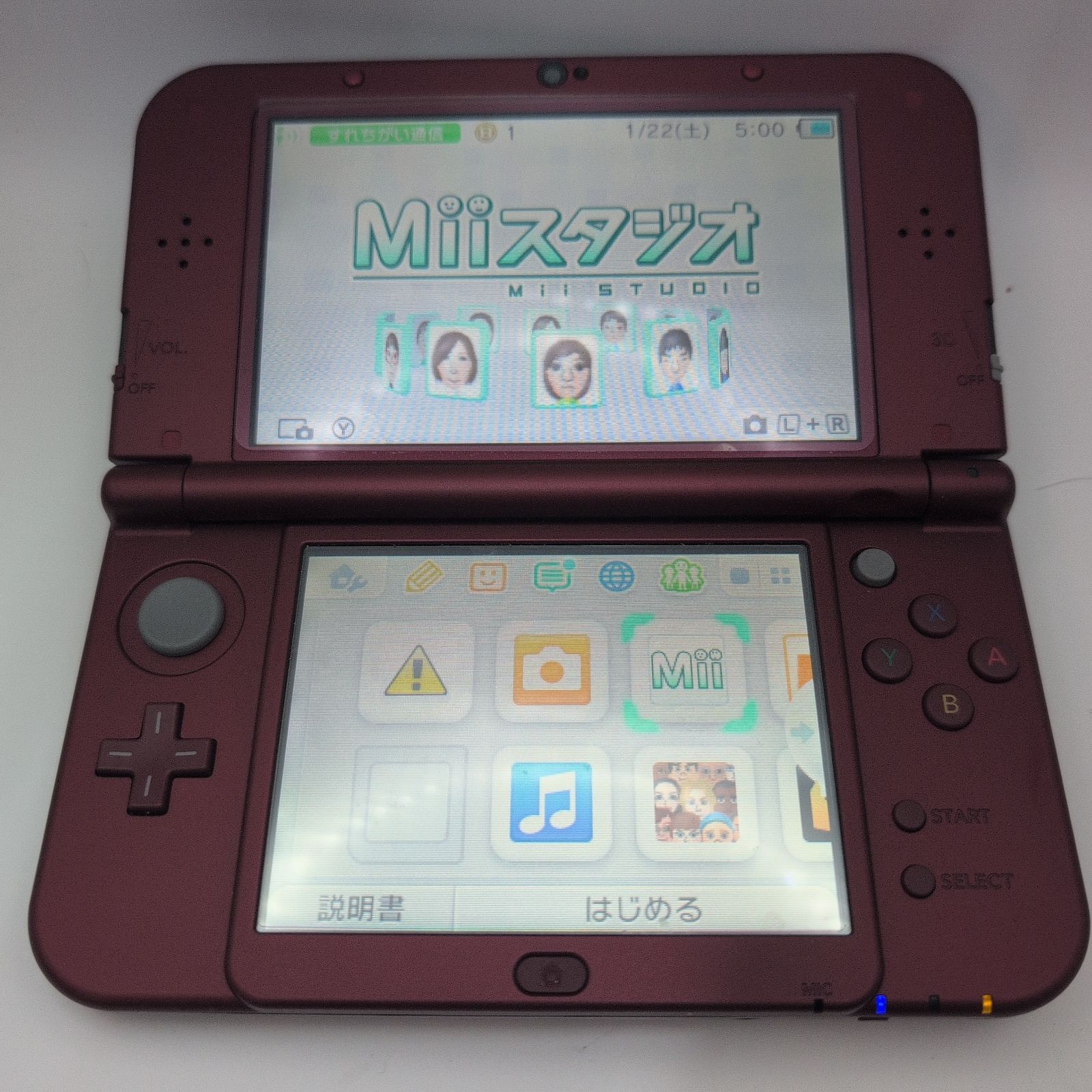  Newニンテンドー3 DS LL メタリックレッド 298 本体(New 3DS LL) ニンテンドー3DS/2DS