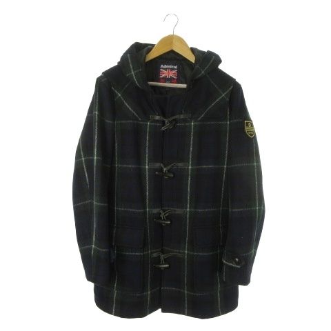 アドミラル Admiral ダッフルコート LL 紺 ネイビー 緑 グリーン
