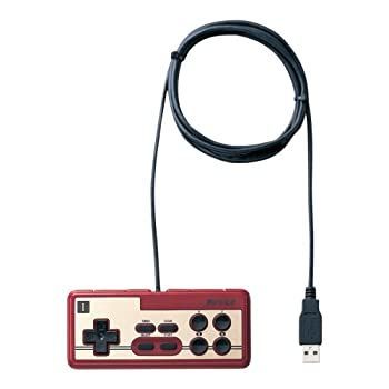 USBゲームパッド iBUFFALO : 8ボタン USB接続 8ボタンゲームパッド
