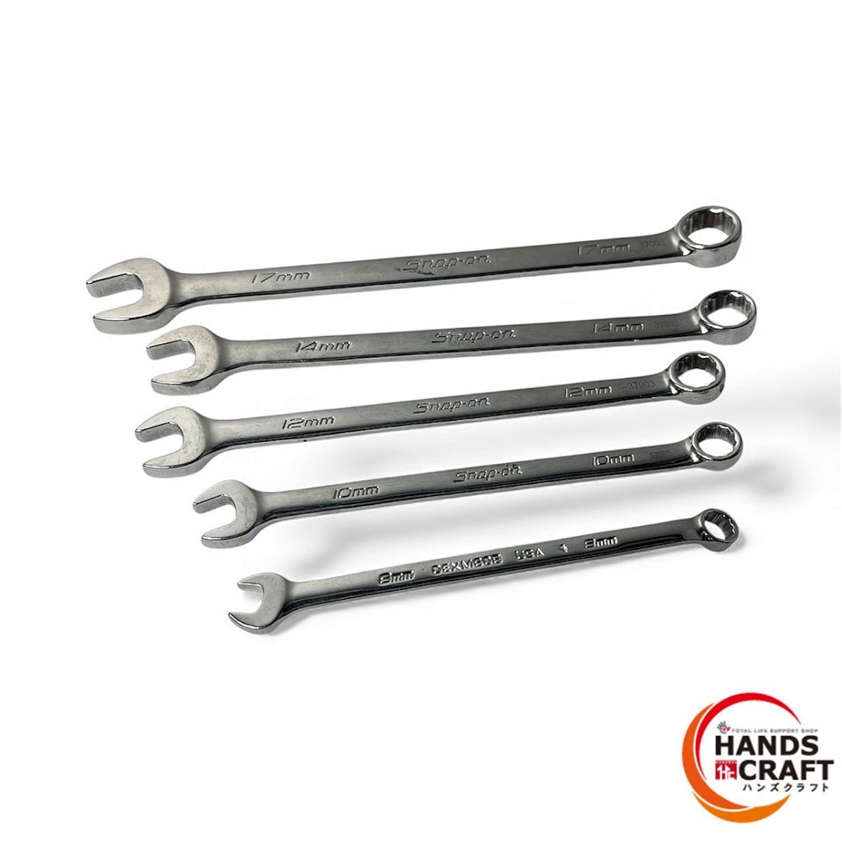 品 Snap-on スナップオン OEXM 80 B コンビネーションレンチ 5本セット
