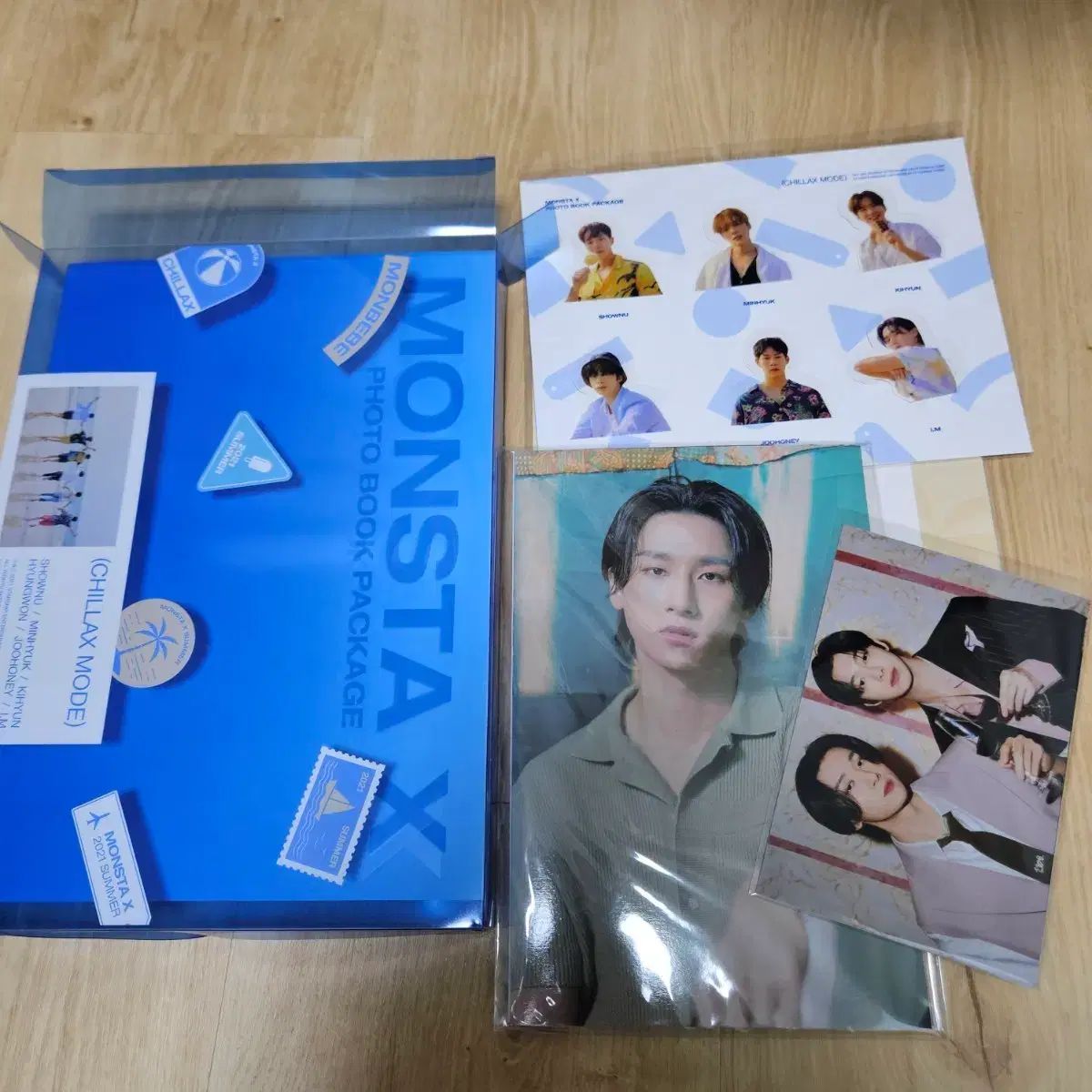 数量限定，新作 MONSTA X(モンスタエックス・モネク) Chillax フォトブック PHOTOBOOK パッケージ その他