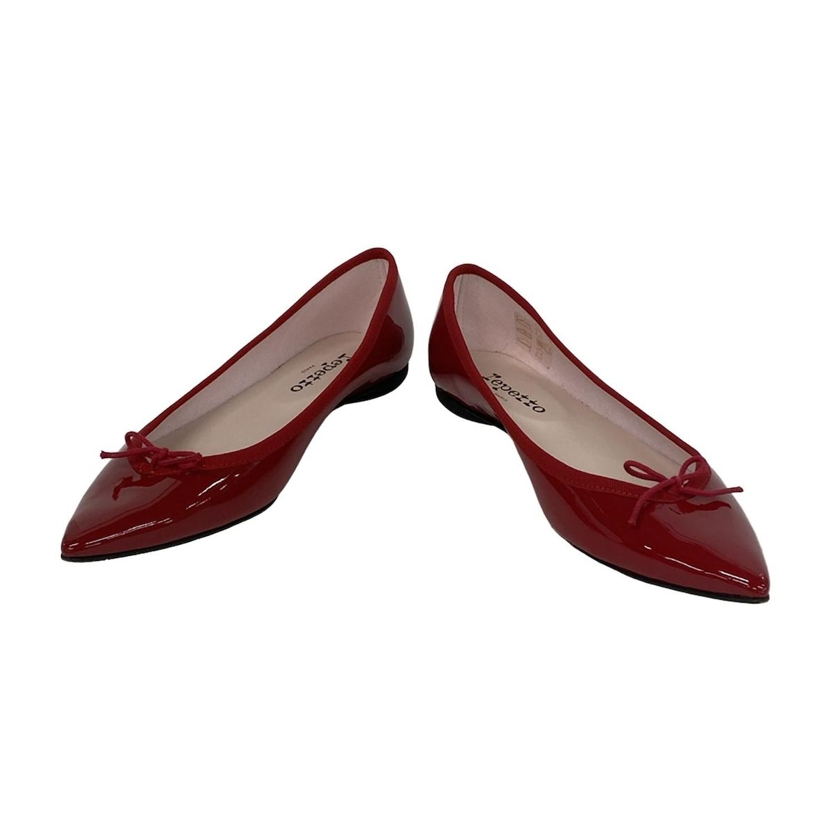 repetto レペット フラットシューズ 39 1 2 レディース - レッド レザー