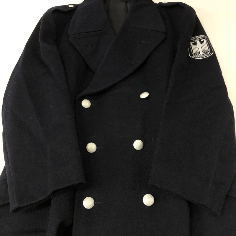 中古品】 GERMAN ARMY ドイツ軍 WOOL OVER COAT ウールオーバーコート