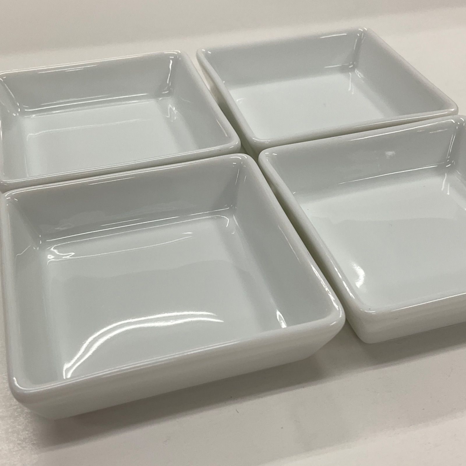 ホワイト 小皿 3種 15個セット】角皿 四角 正方形 丸皿 豆皿 ミニ プチ