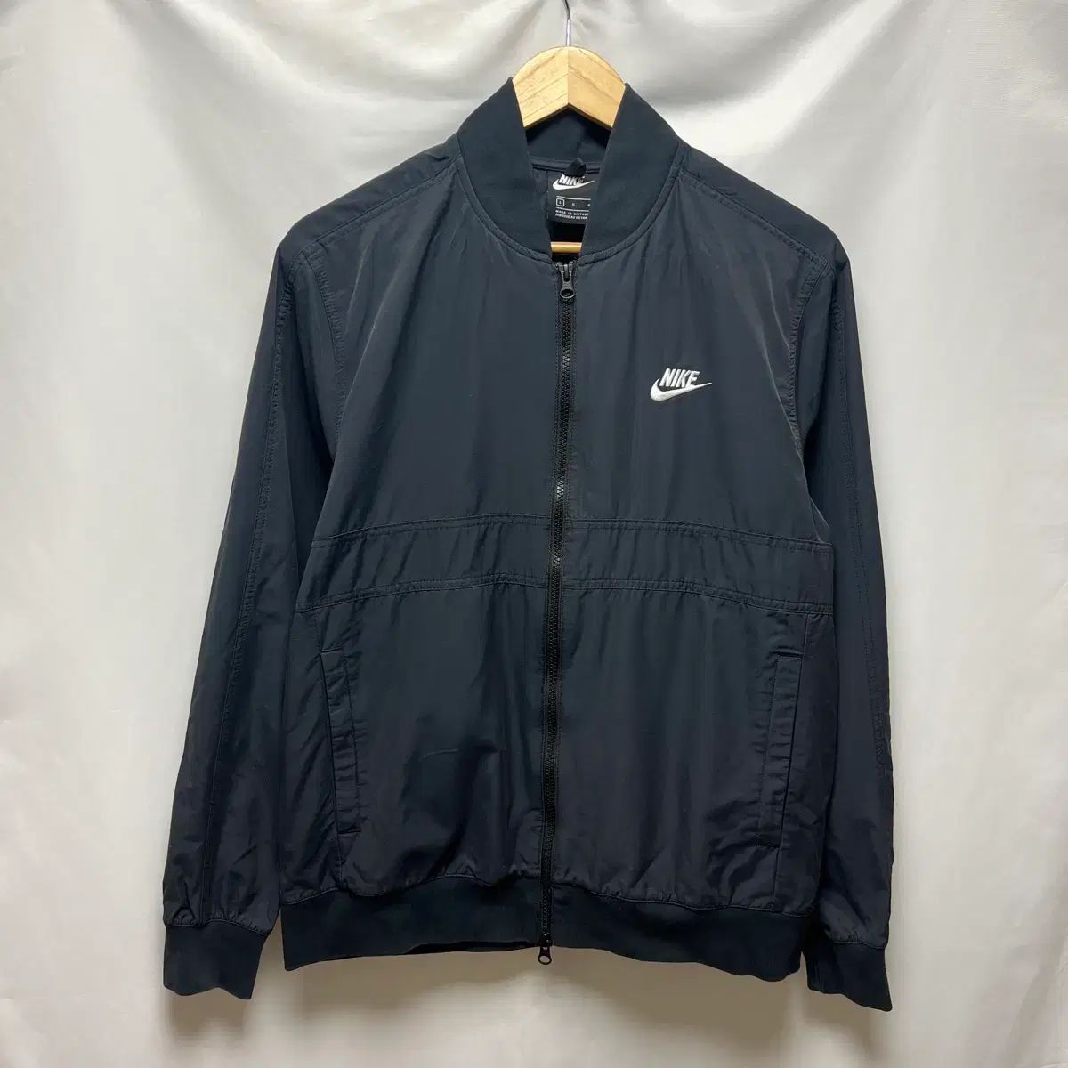 正規品/L NIKE プレイヤー スウッシュ ウーブン ブラック ジャケット 