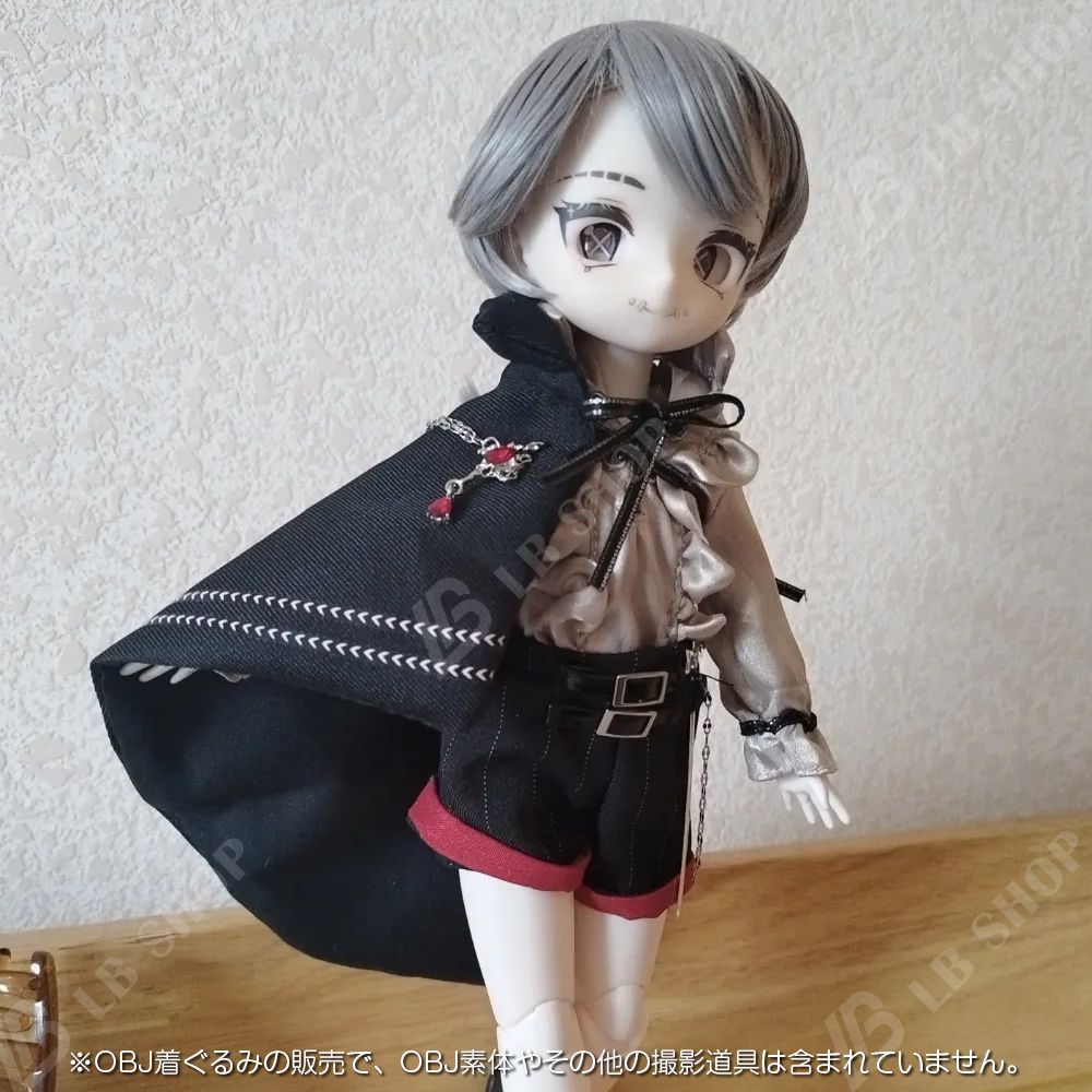 1/6bjd ドール衣装 騎士風 ランスロット ドール服 4点セット 着せ替え