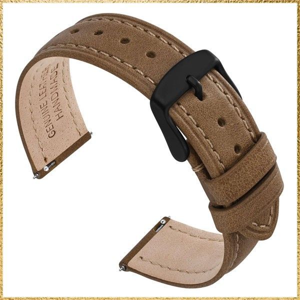 ☆彡送料無料でお届け☆彡Size:18mm_Color:ブラウン・ブラックバックル