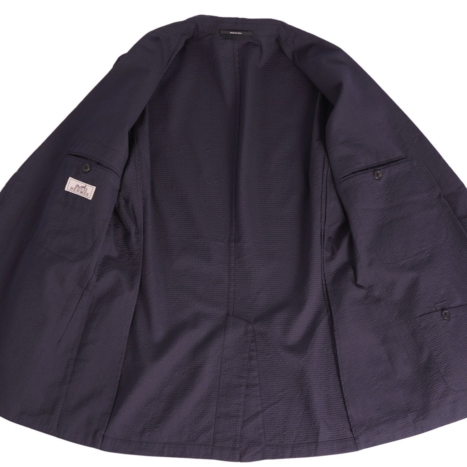 極美品 エルメス HERMES ジャケット テーラードジャケット シングル