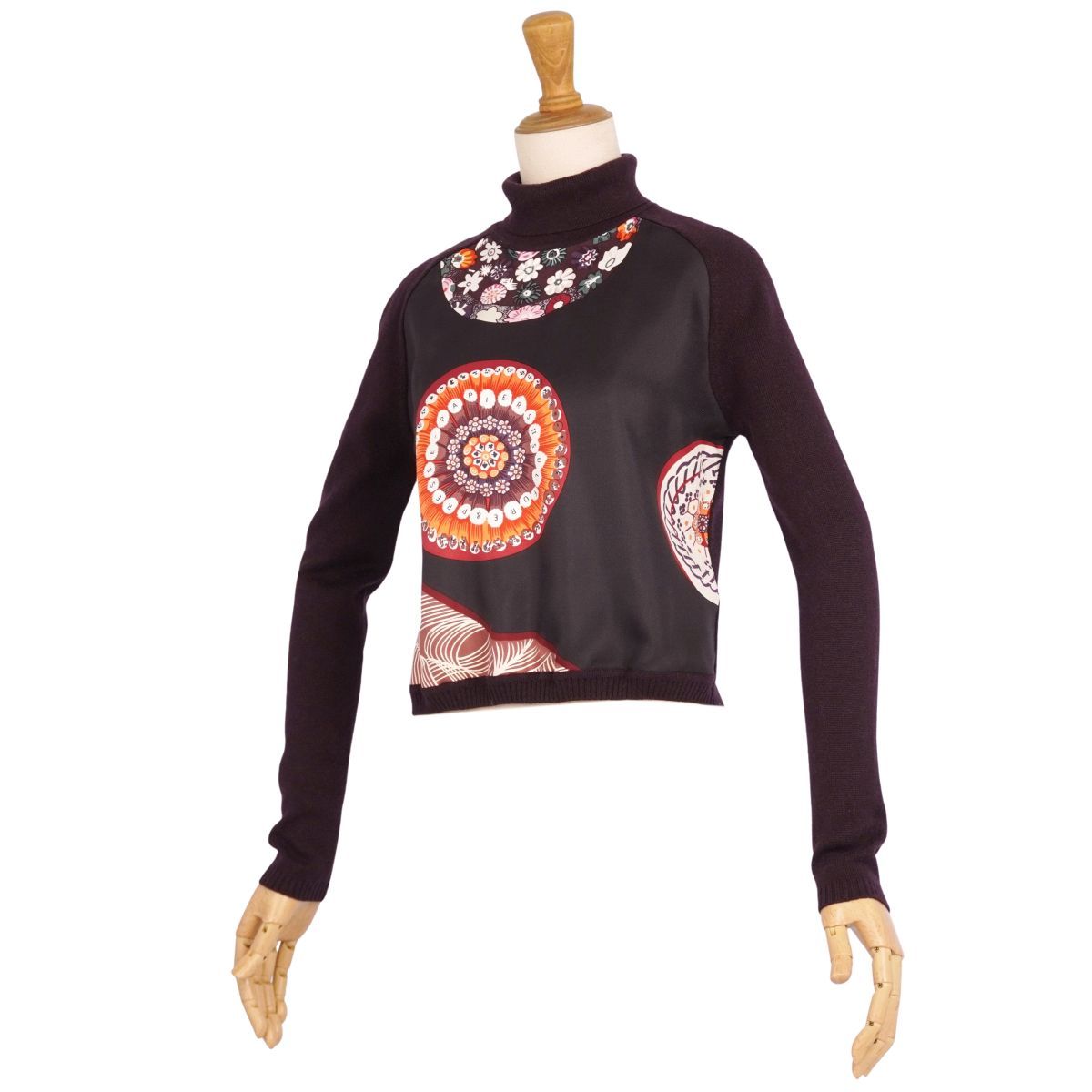 美品 エルメス HERMES ニット マルジェラ期 セーター シルク切り替え