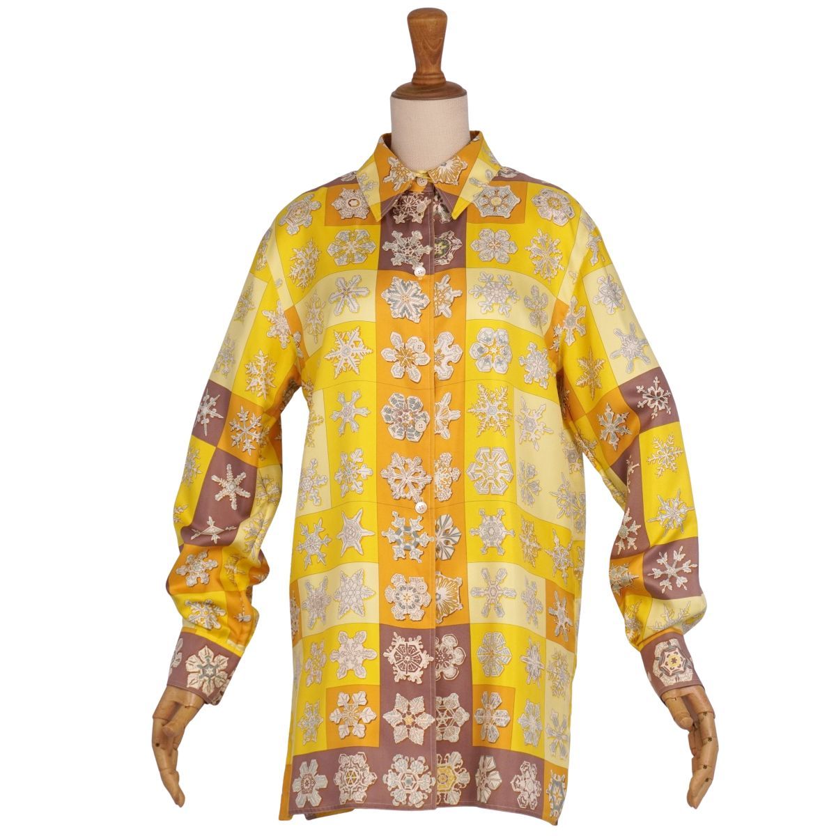 美品 エルメス HERMES シャツ マルジェラ期 ブラウス ロングスリーブ