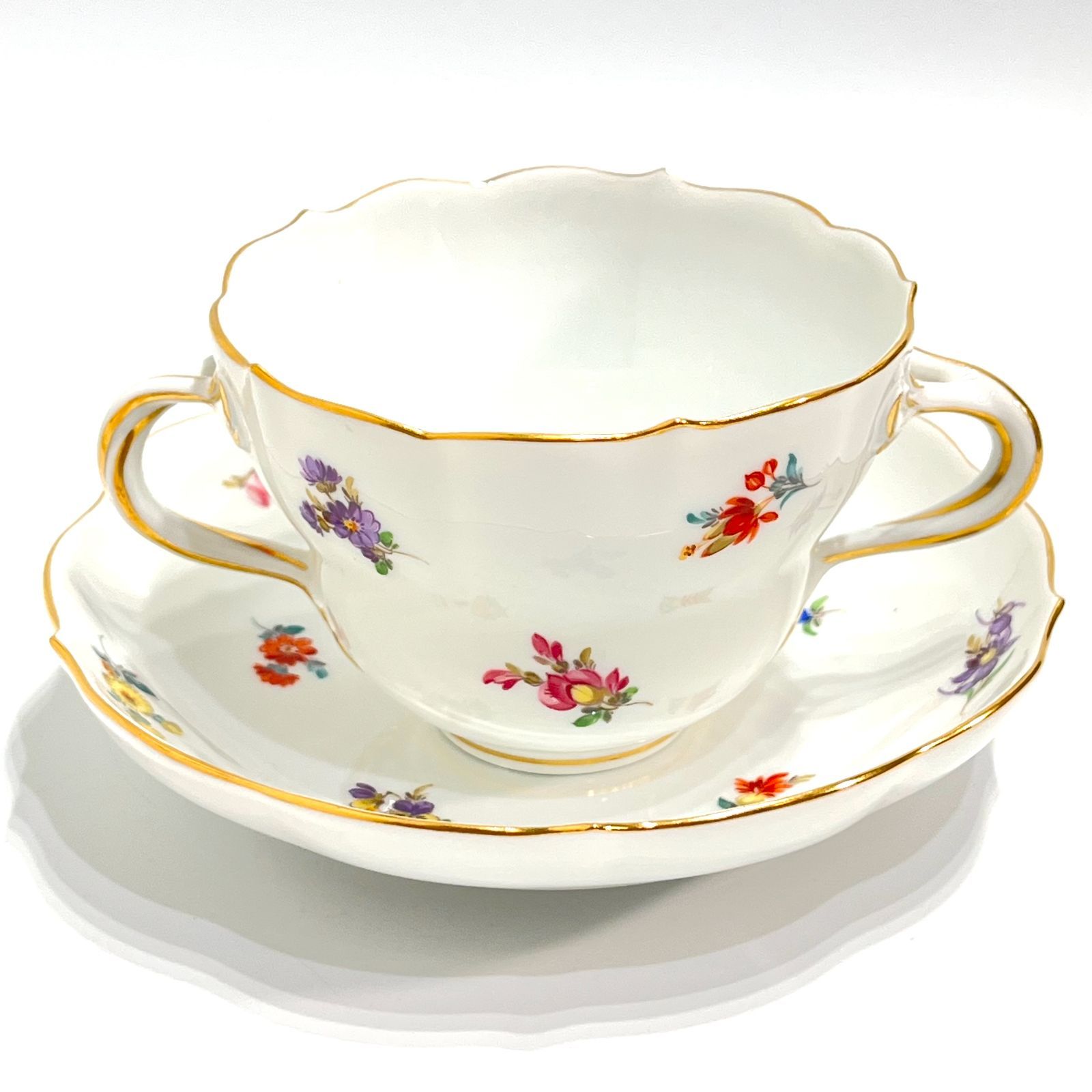 希少品◆マイセンアンティーク◆フラワー コーヒーカップソーサー 希少品◇マイセンアンティーク◇フラワー コーヒーカップソーサー 希少