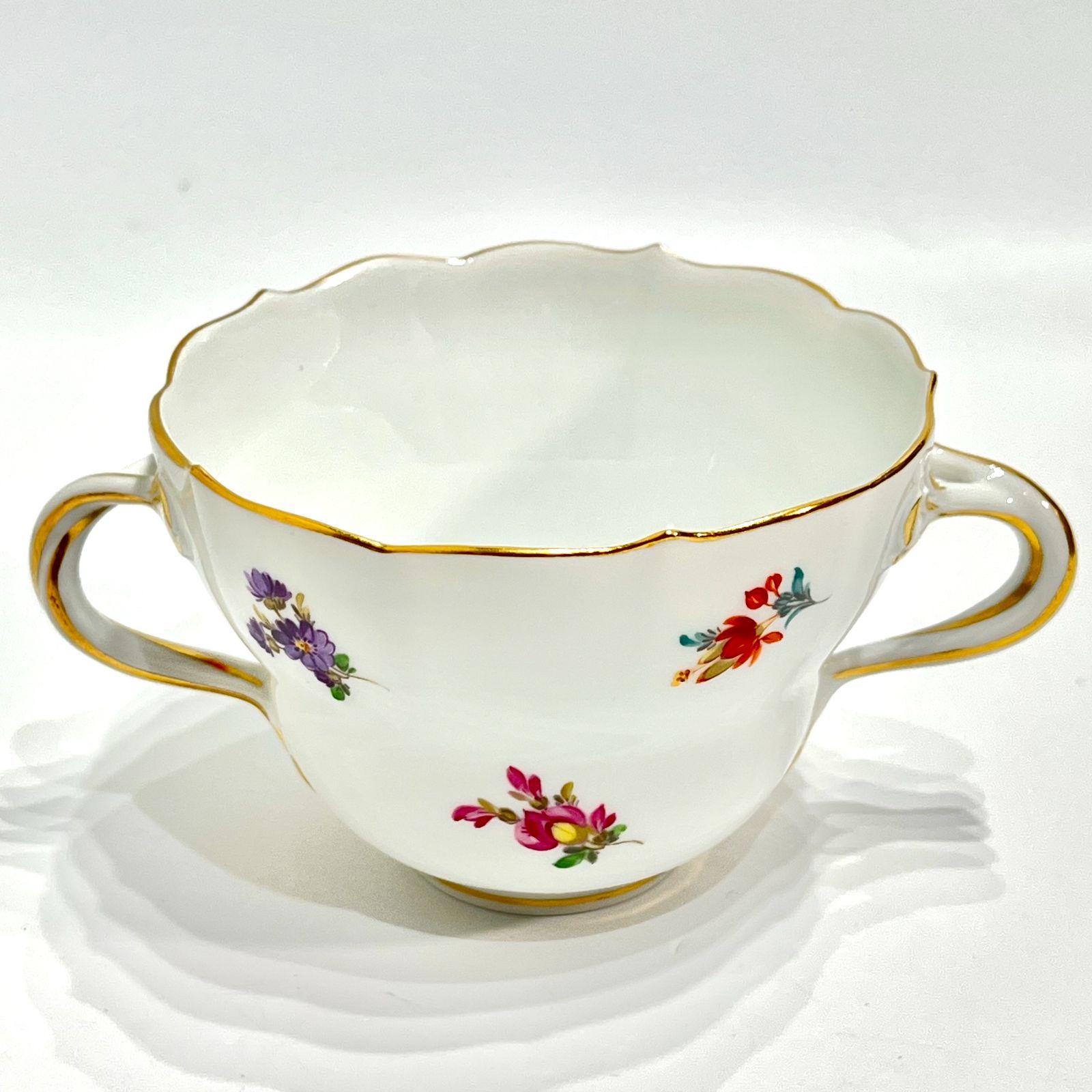 希少品◆マイセンアンティーク◆フラワー コーヒーカップソーサー 希少品◇マイセンアンティーク◇フラワー コーヒーカップソーサー