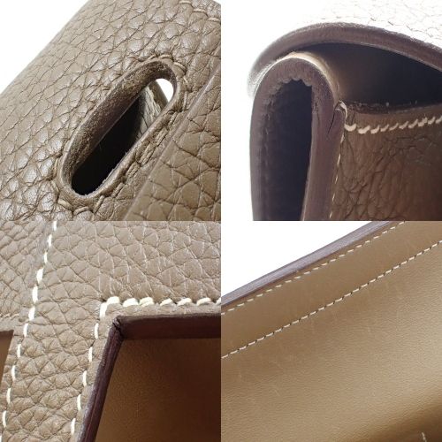 HERMES(エルメス) アルザン31 エトープ/エトゥープ グレージュ