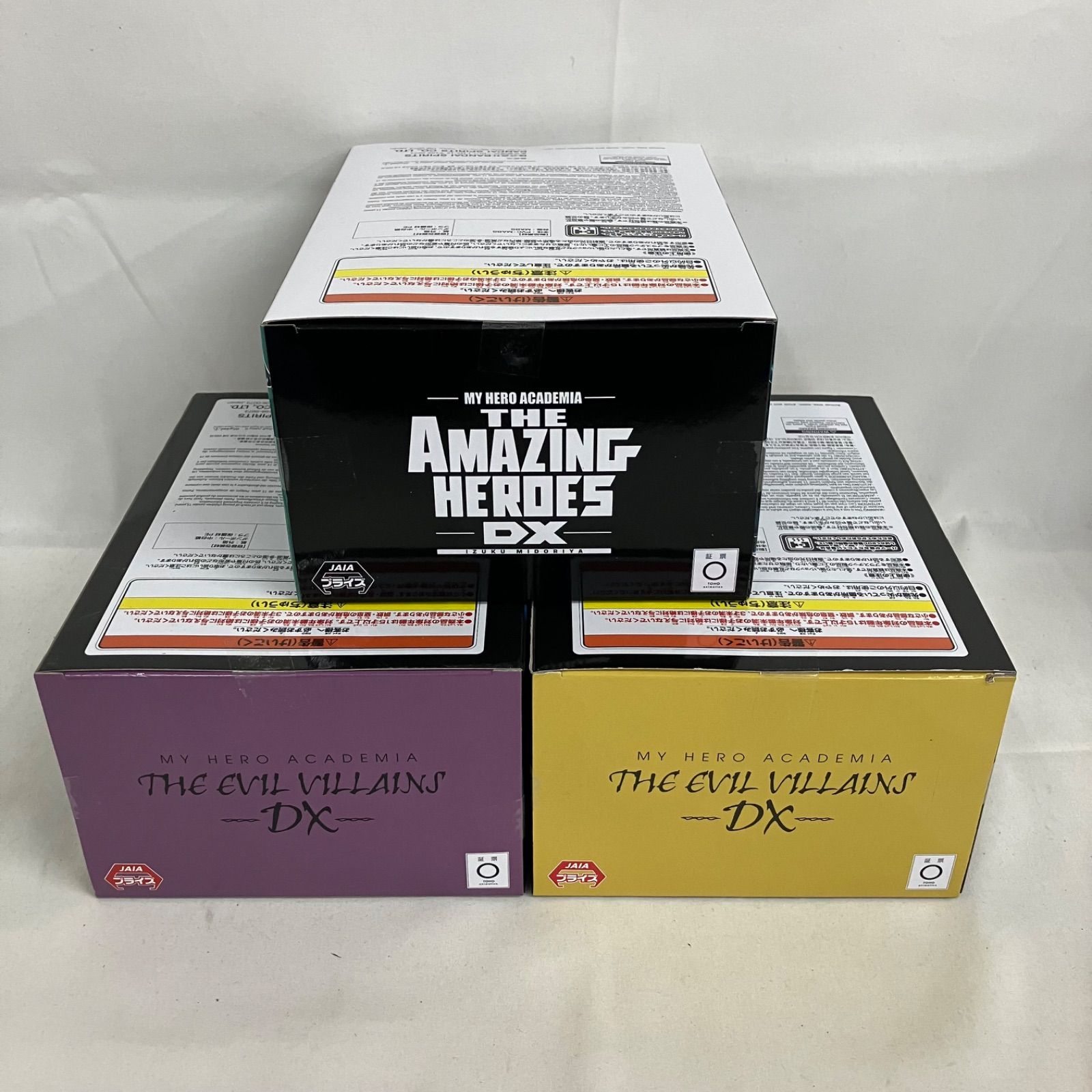 未開封 ヒロアカ THE AMAZING HEROES 他 フィギュア 6個セット SFQ272