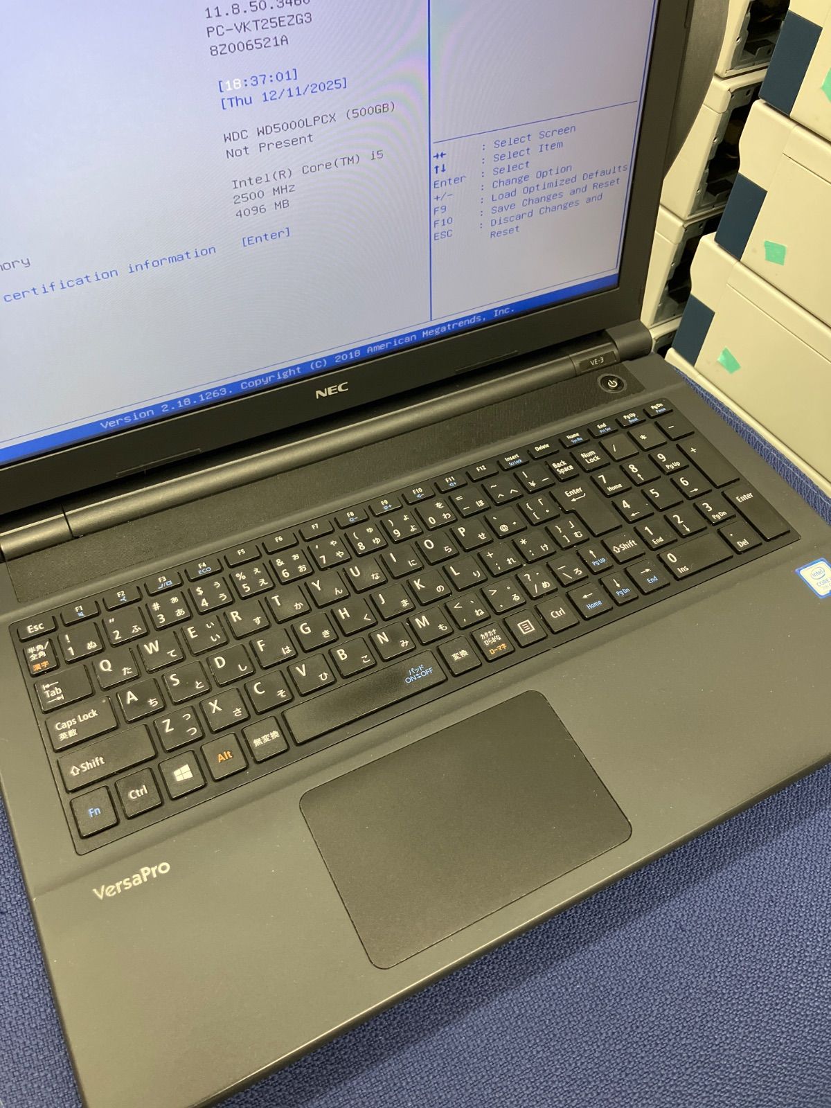 ジャンク NEC VersaPro PC-VKT25EZG3 第7世代 Core i5 ノートPC - メルカリ