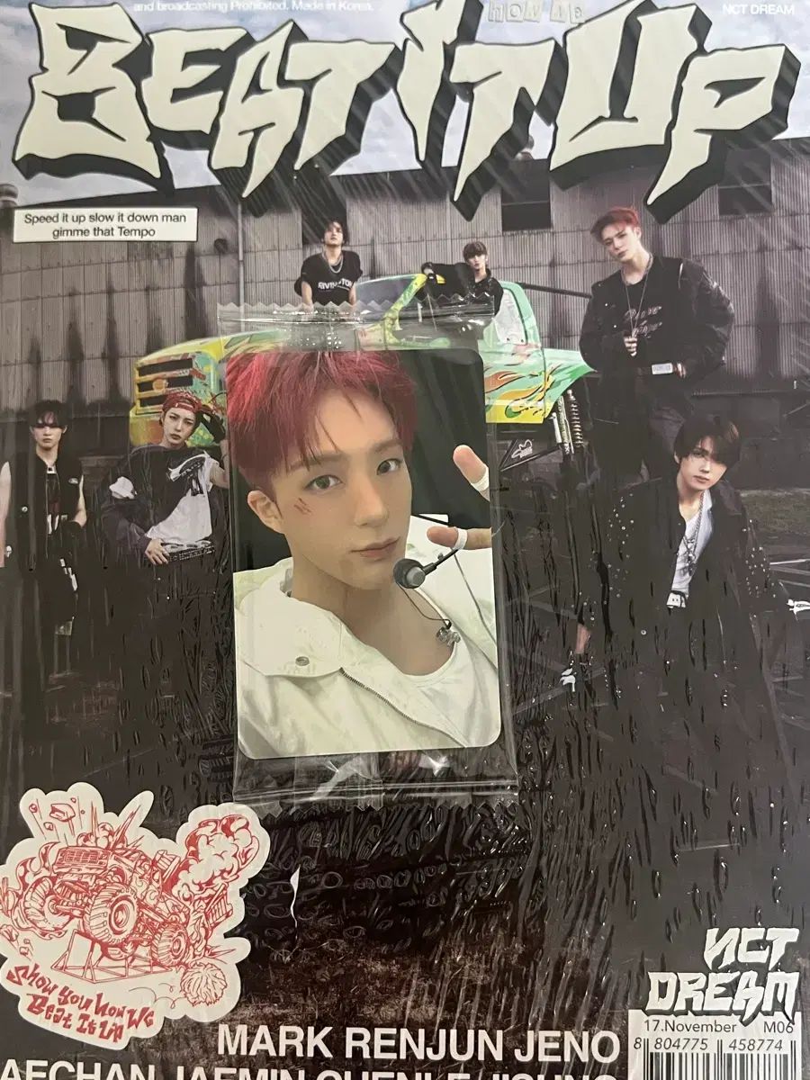 NCT DREAM Beat it up 未開封 アルバム + ジェノ 2部 ショーケース 未公開